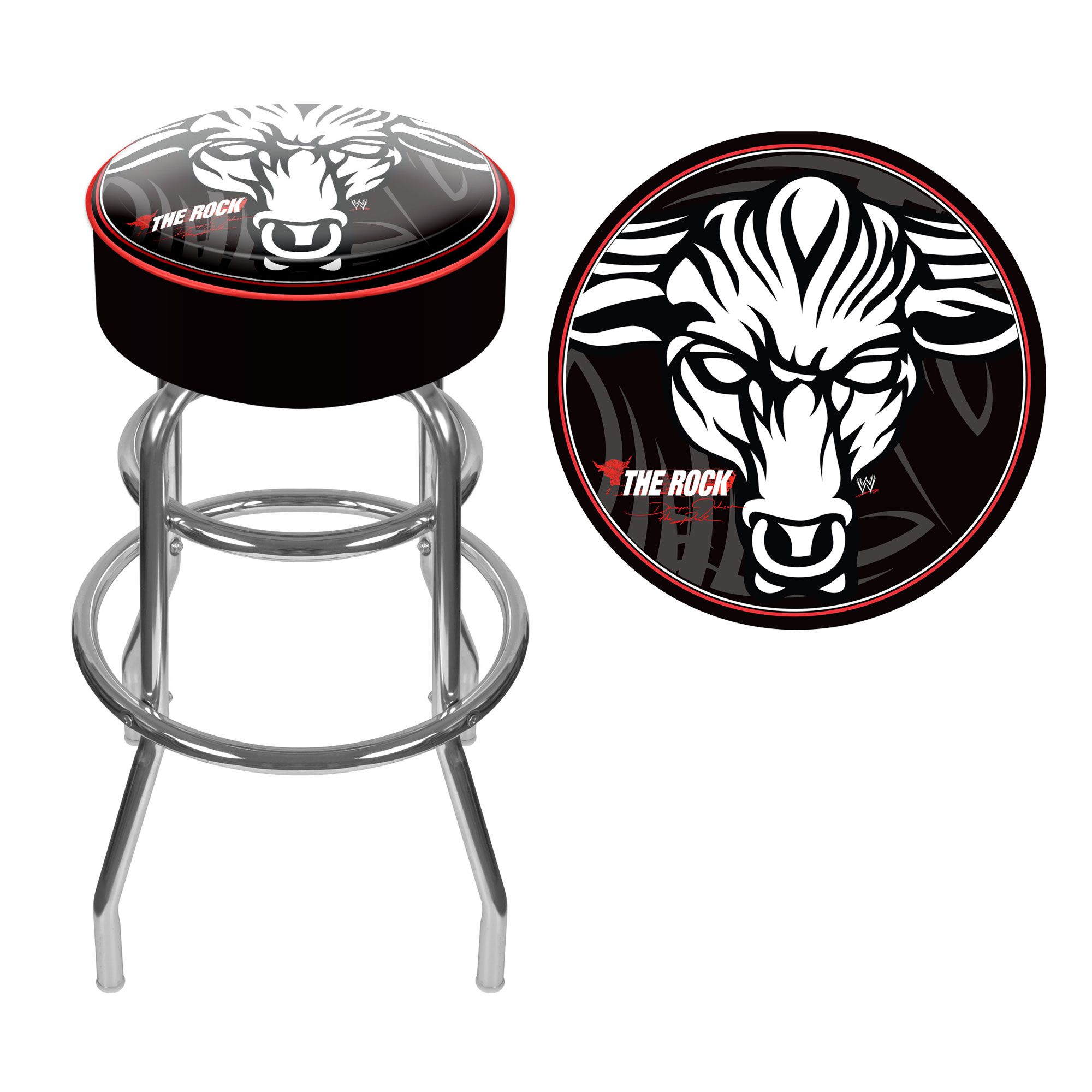 WWE The Rock Padded Bar Stool at Kmart.com