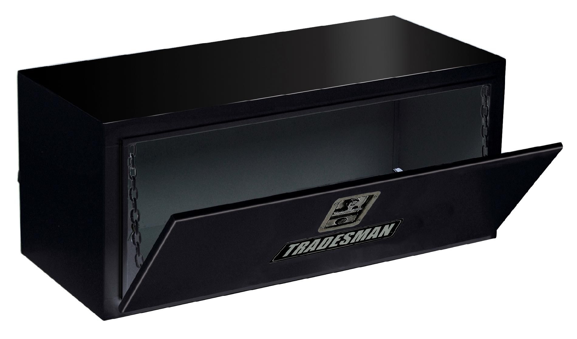 Tradesman TSTUB36BK 36-Inch 12-Gauge Steel Underbody Truck Tool Box  Black