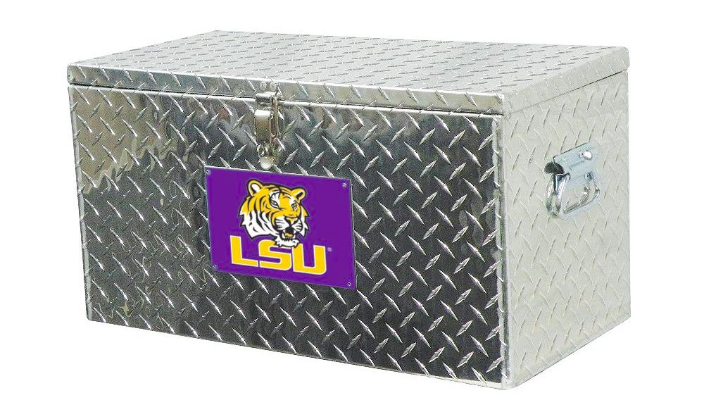 Tradesman TALCOOLER-Louisiana State Univ. 12-Gallon Aluminum Cooler  Silver