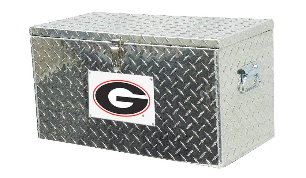 Tradesman TALCOOLER-Univ. of Georgia 12-Gallon Aluminum Cooler  Silver