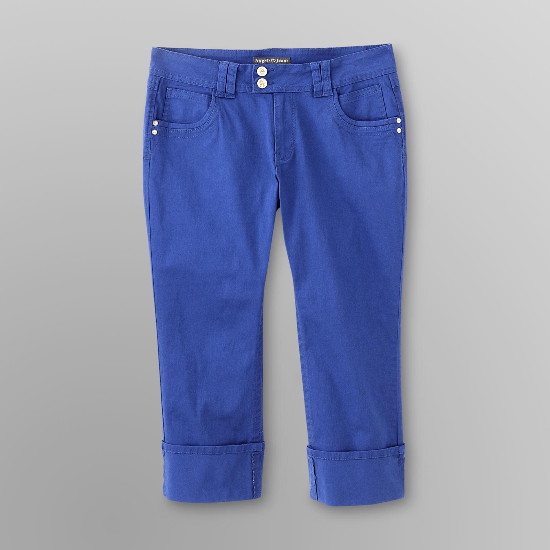 Angels Women's Plus Cuffed Twill Capris at Sears.com