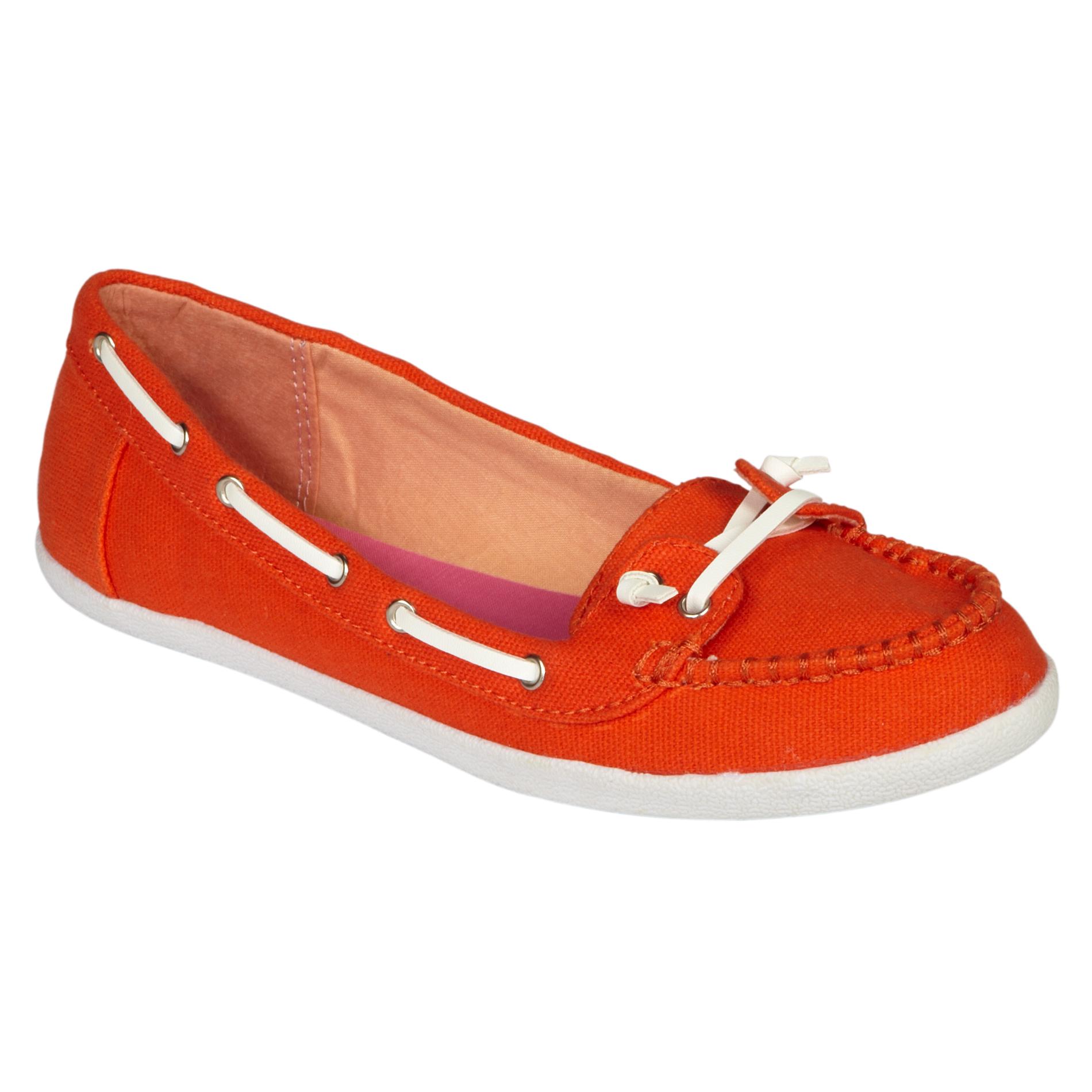 Bongo Women's Casual Boat Shoe Port - Orange at Kmart.com