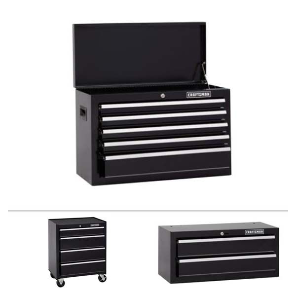 Craftsman Craftsman 11-Drawer 3 Piece Standard Duty Ba...
