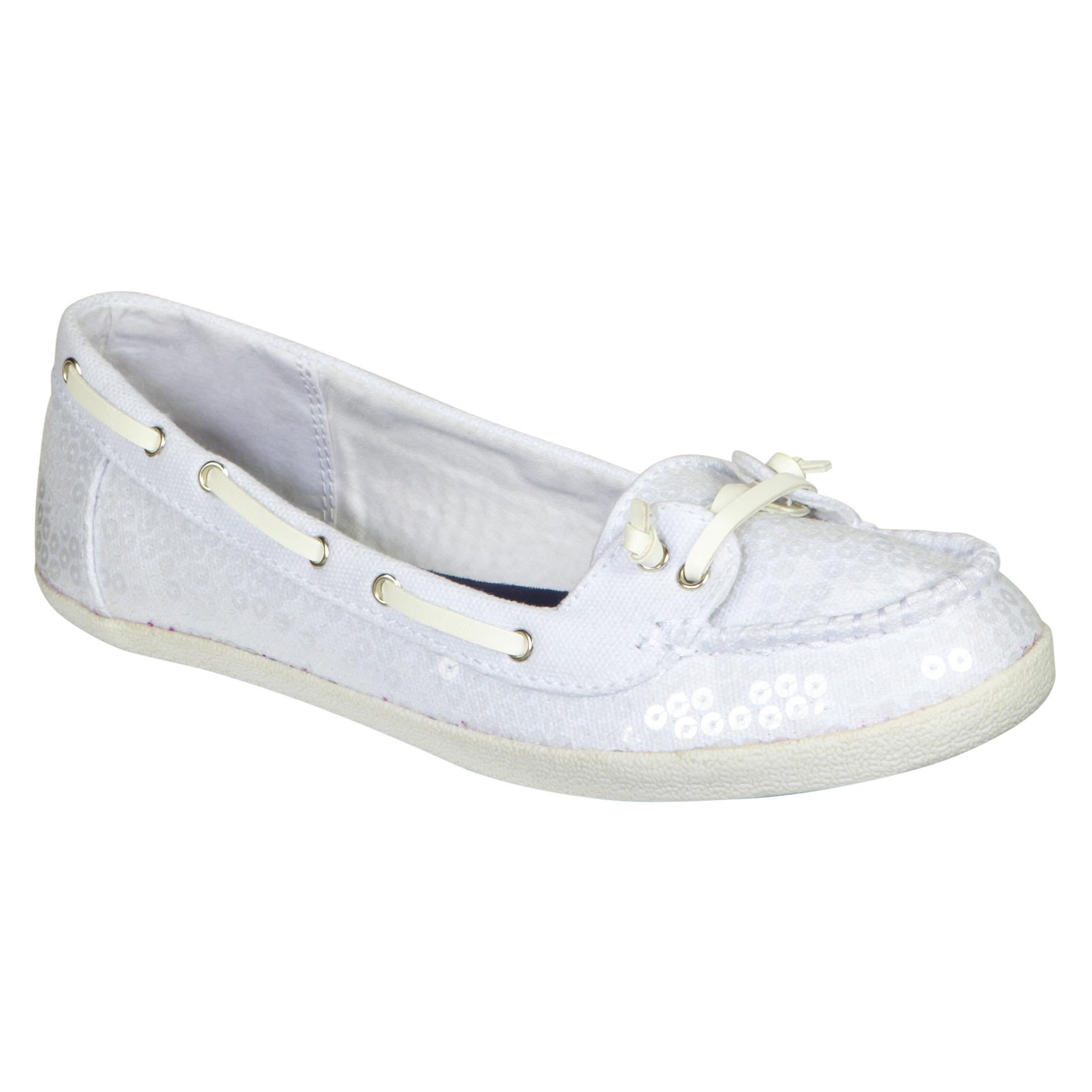 Bongo Women's Casual Boat Shoe Port White Shop Your Way Online