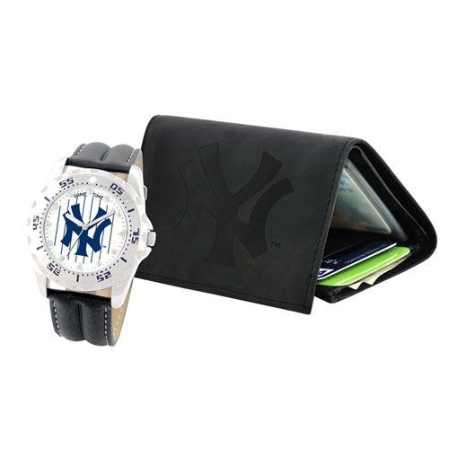 MLB NEW Y ORK YANKEES WATCH and WALLET Gift Set at Kmart.com