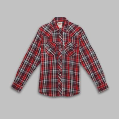 Levi Strauss Men's Western Shirt - Plaid at Sears.com