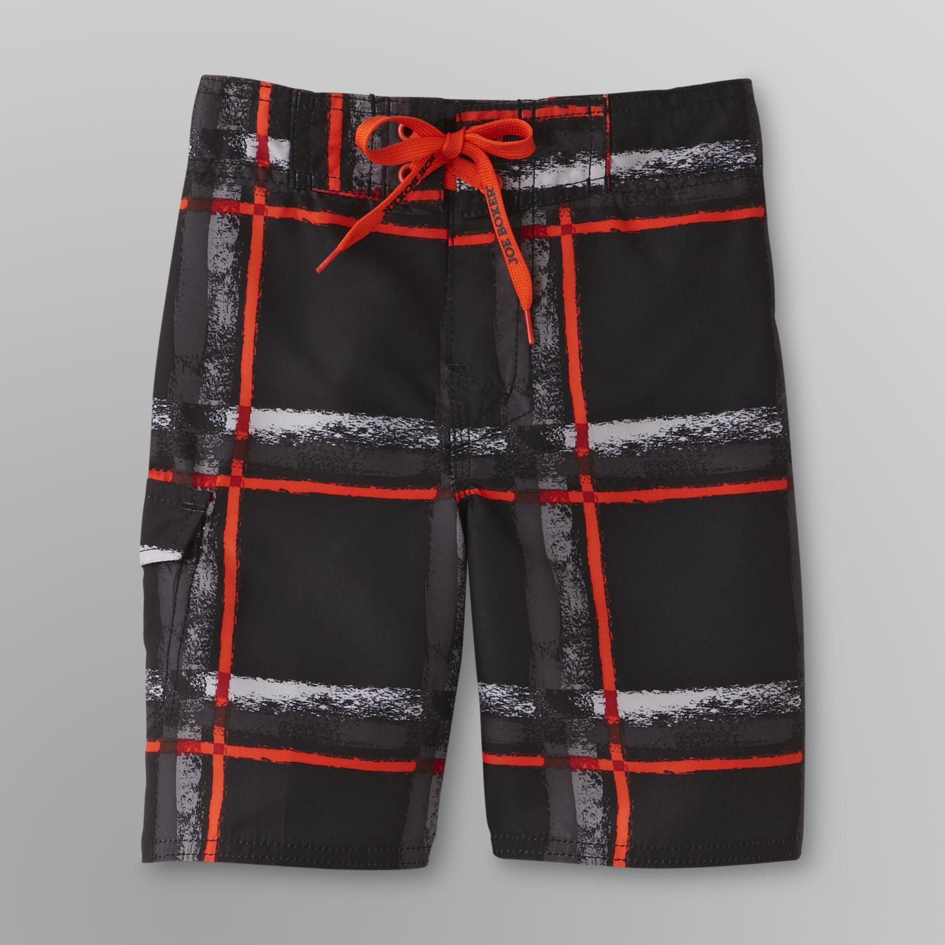 Joe Boxer Boy's Swim Trunks - Plaid at Sears.com