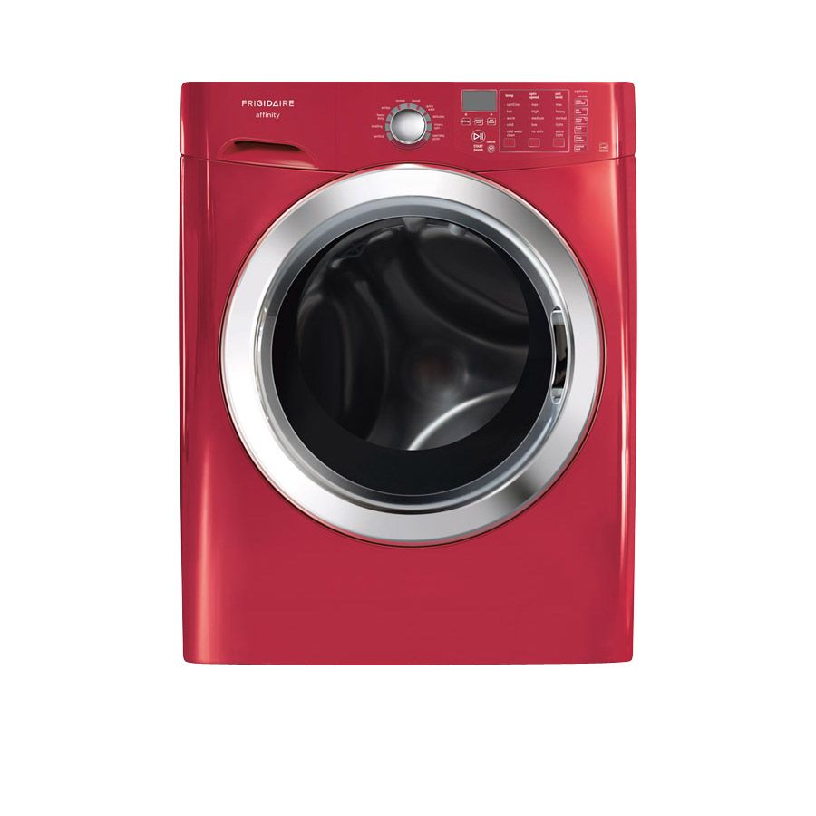 Frigidaire Affinity 3.9 cu. ft. Front-Load Washer w/Ready Clean & Ready Steam - Classic Red