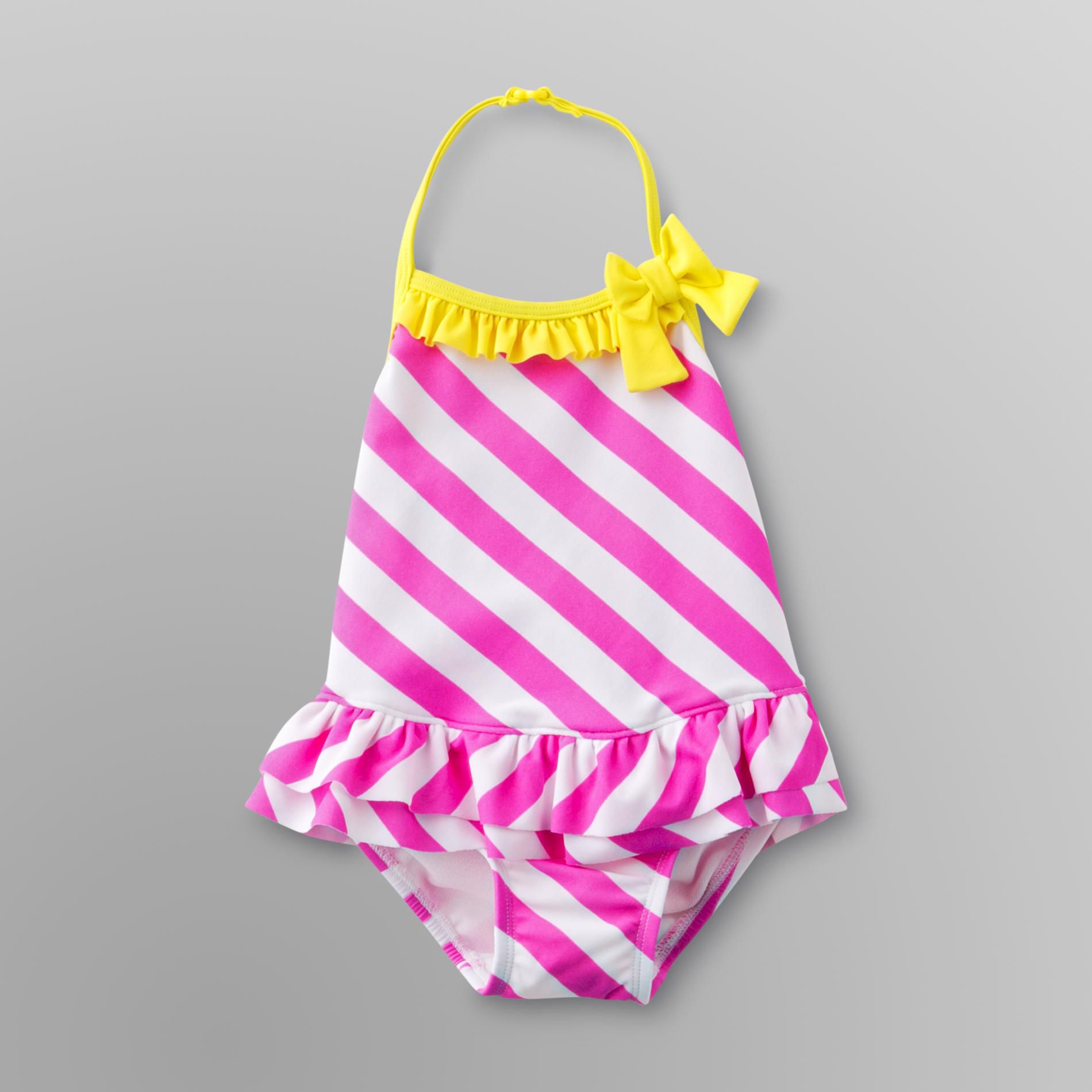 Joe Boxer Infant & Toddler Girl's Striped Swimsuit at Sears.com