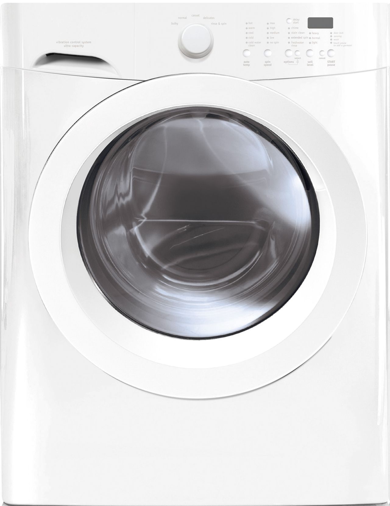 National Brand 3.3 cu. ft. Front-Load Washer - White