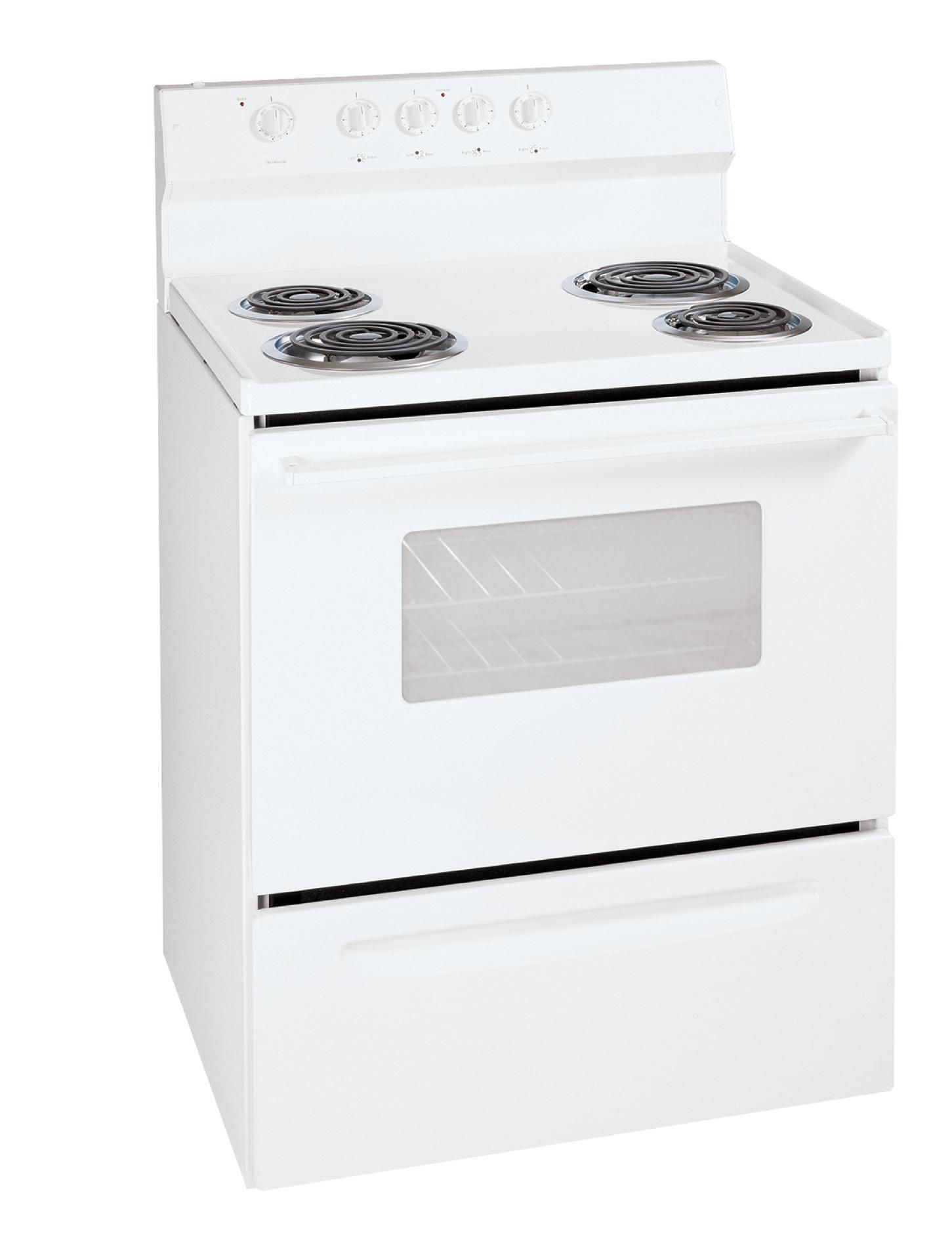 National Brand 30″ Freestanding Electric Range White Devbeat
