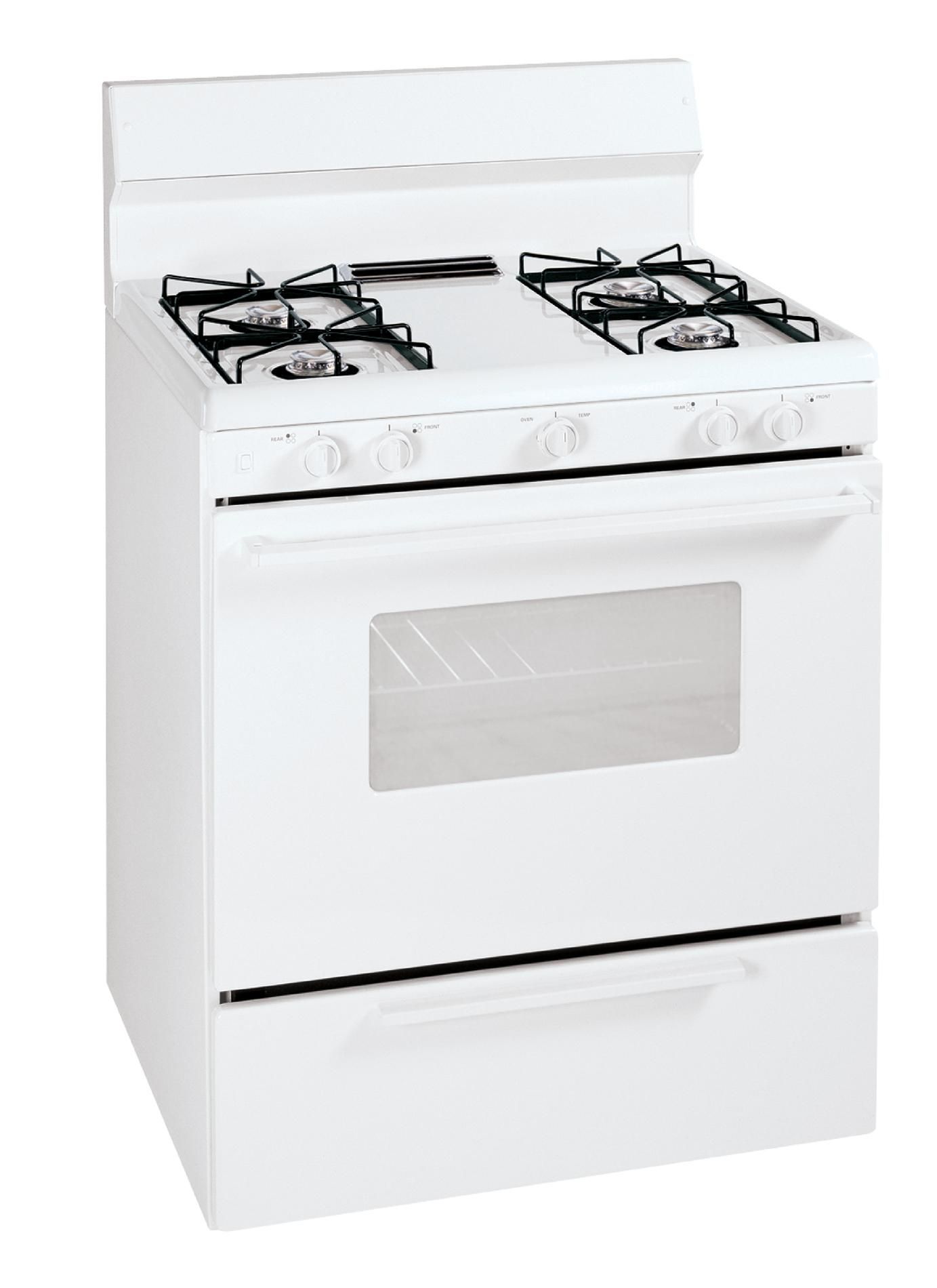 A Wellknown Brand 30″ Freestanding Gas Range White Avando