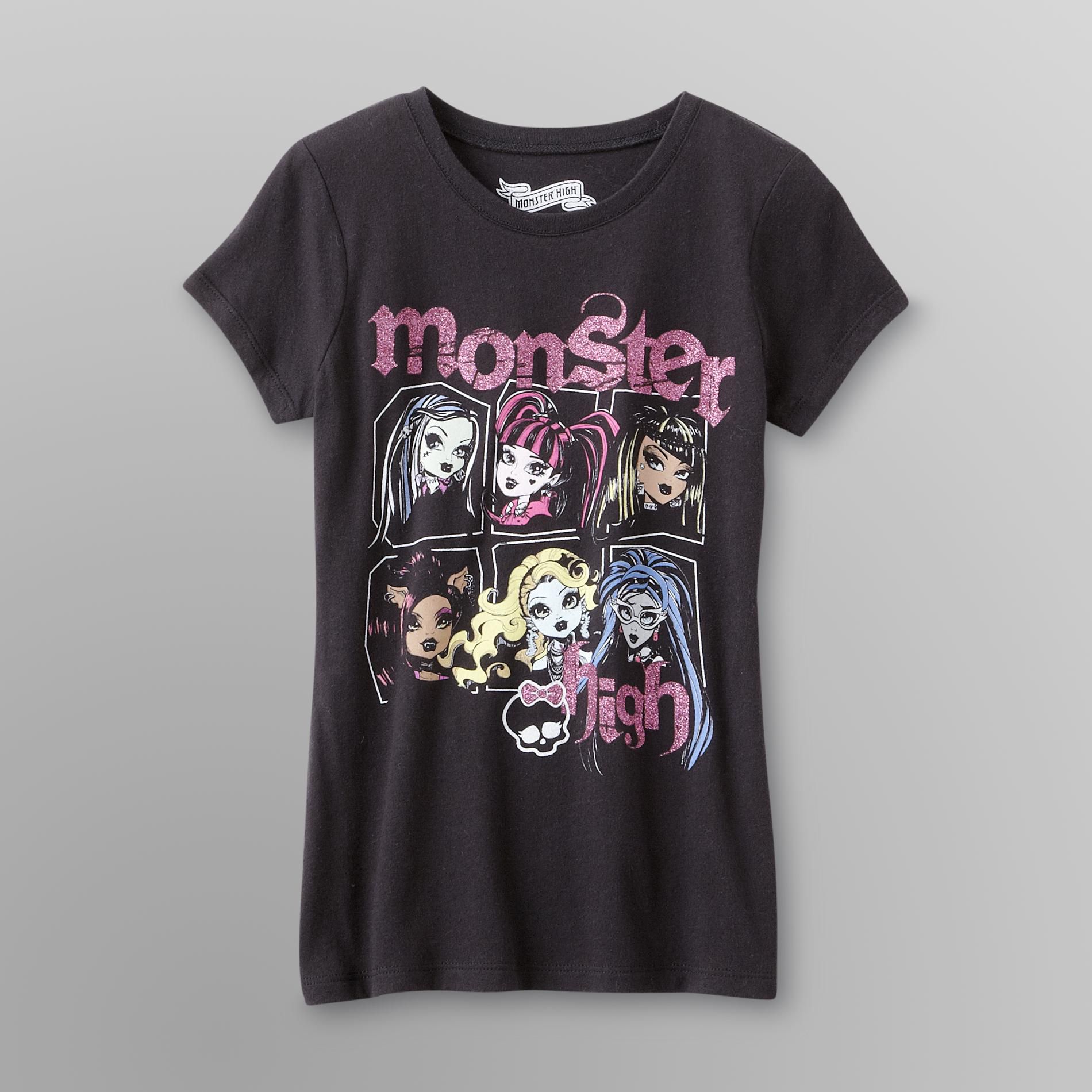 Monster High Girl's Graphic T-Shirt - Faces at Sears.com