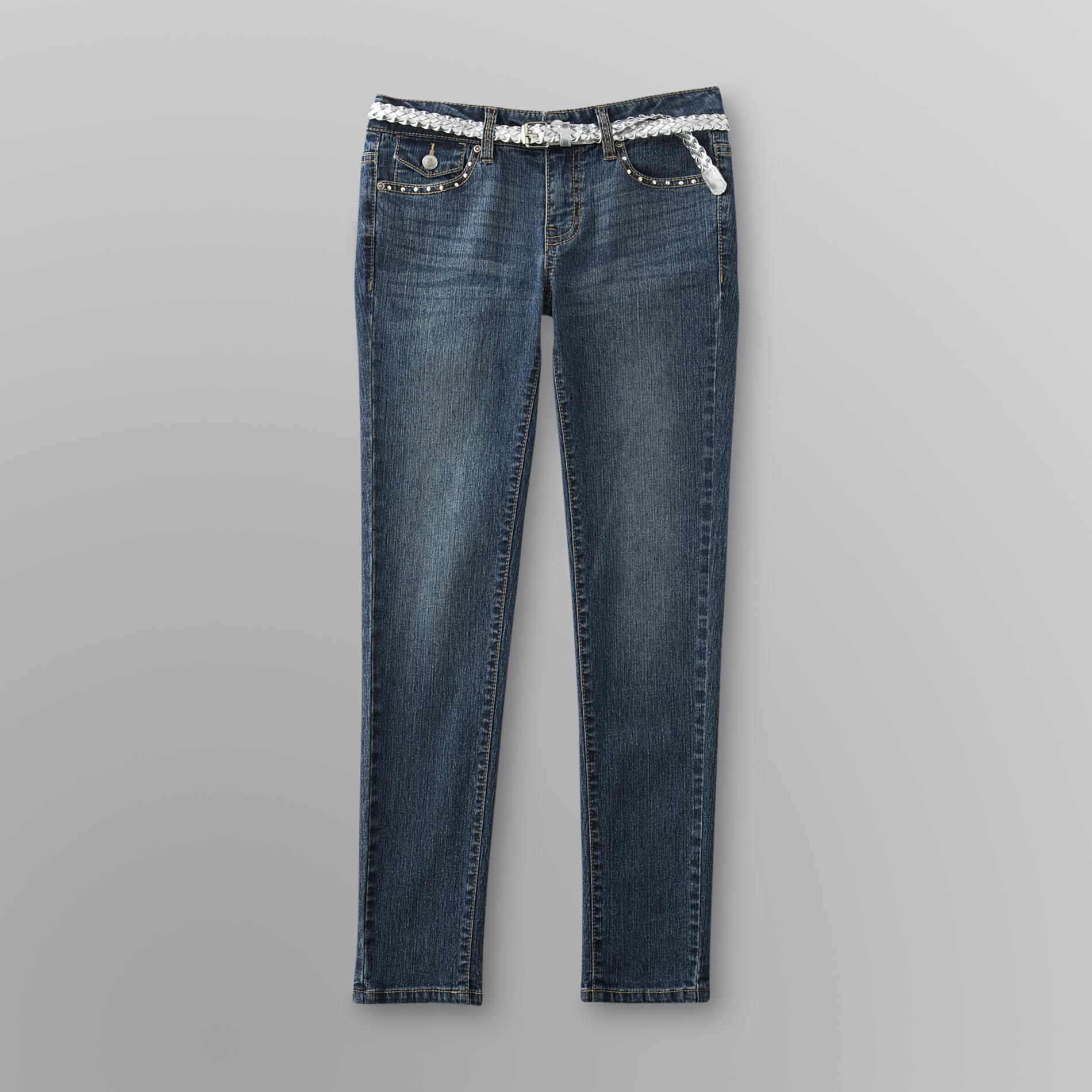 Canyon River Blues Girl's Belted Skinny Jeggings at Sears.com