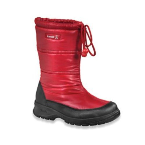 Kamik Women's Waterproof Winter Weather Boot Madison Ave - Red