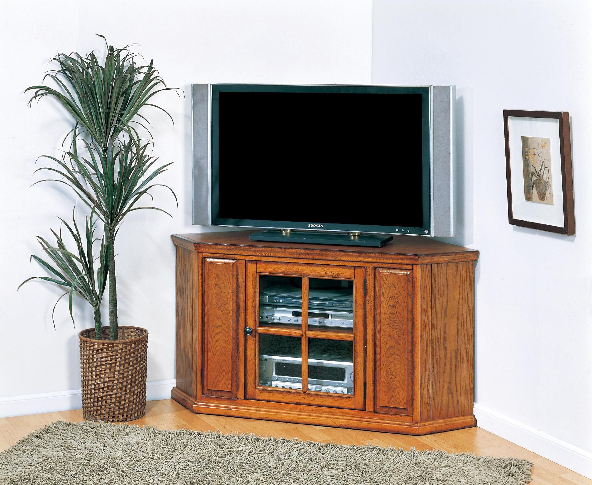 Leick Riley Holliday Mission 46" Corner TV Stand - Mission Oak at Sears.com