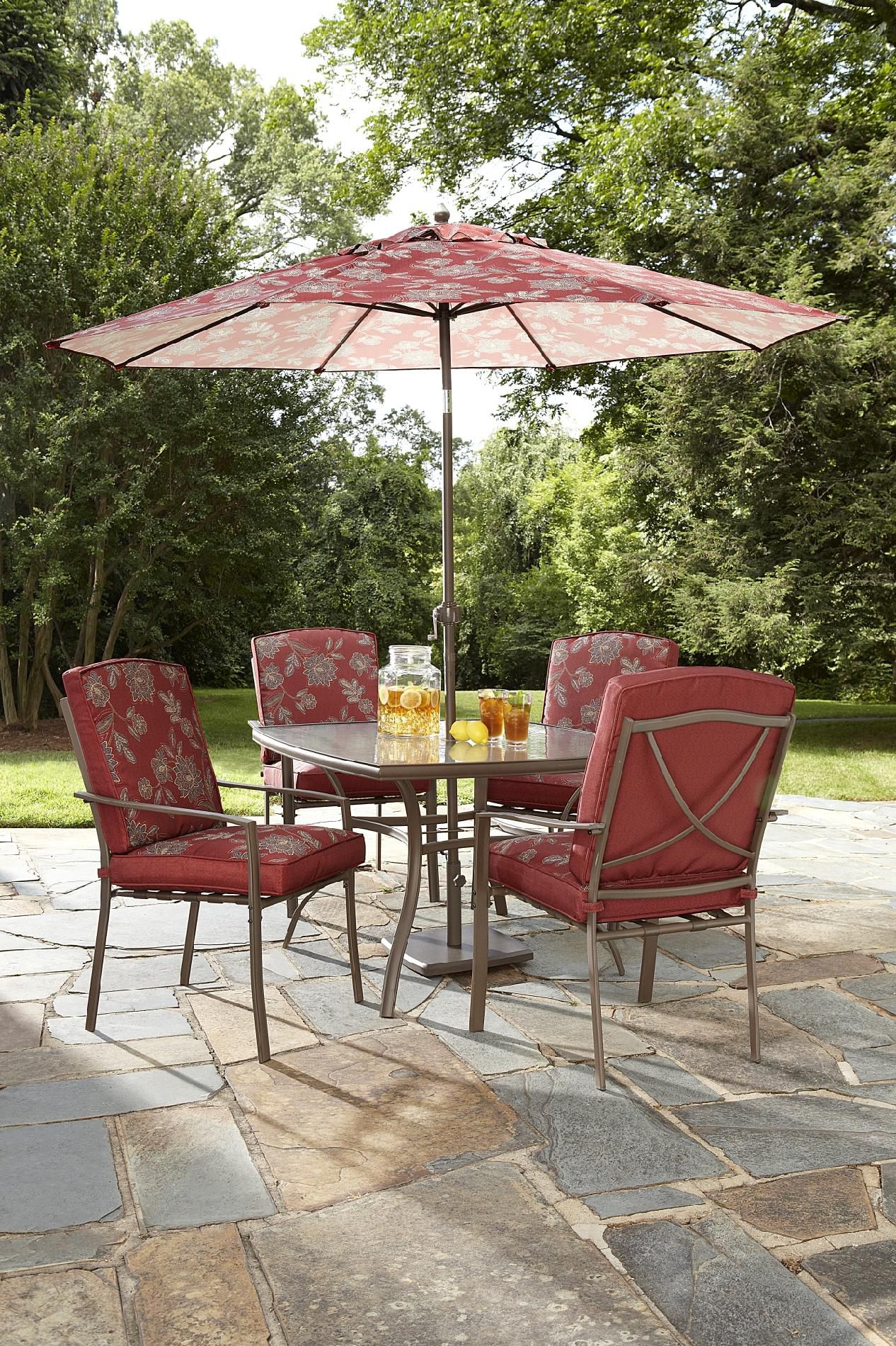 Garden Oasis Dagny Square Glass Table NUMARK INDUSTRIES (TAIWAN) LTD