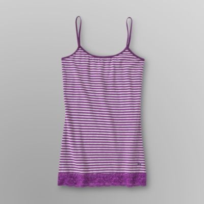Dream Out Loud by Selena Gomez Junior's Lace Trim Camisole - Stripes at Kmart.com