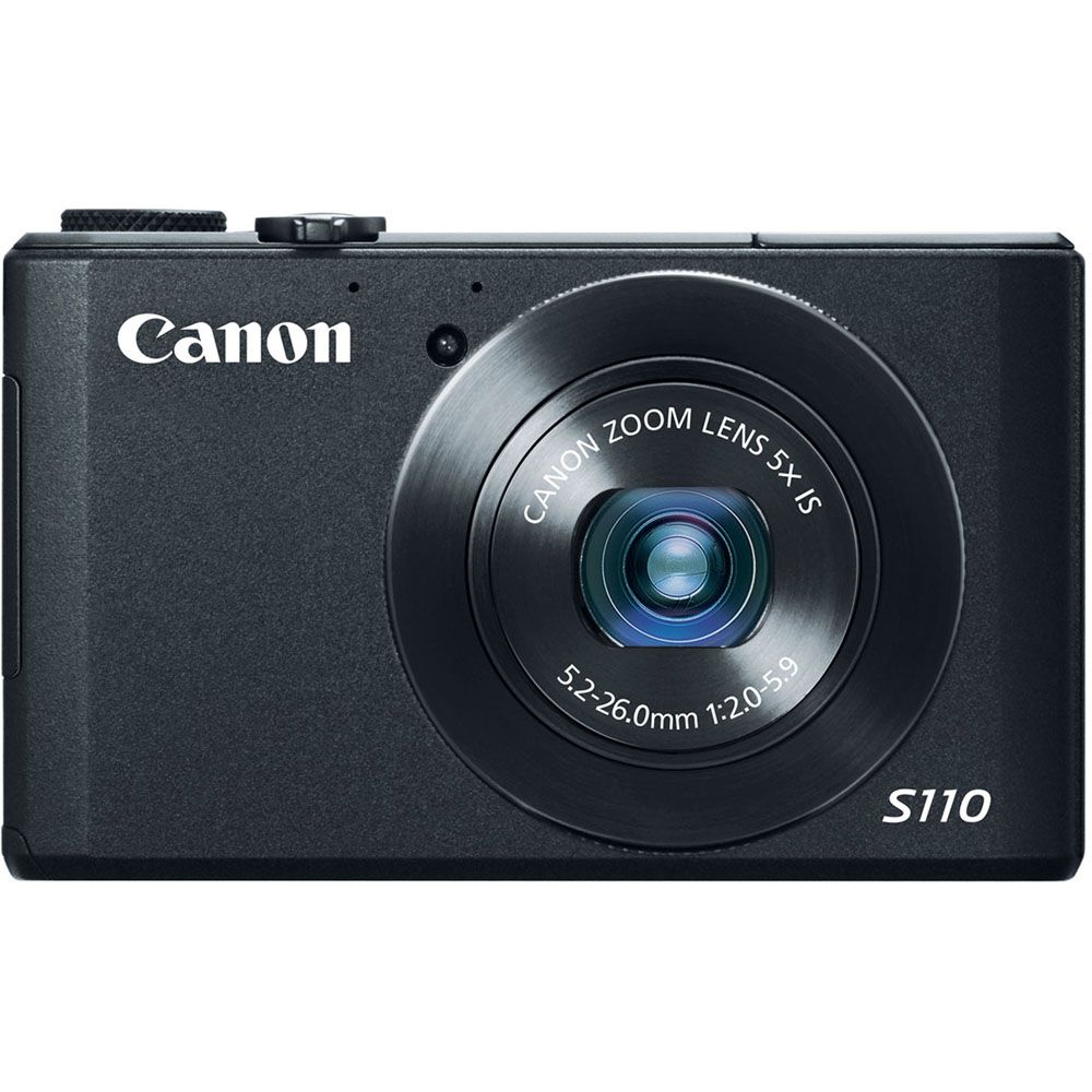 Canon PowerShot S110 Black 12.1MP Digital Compact Camera