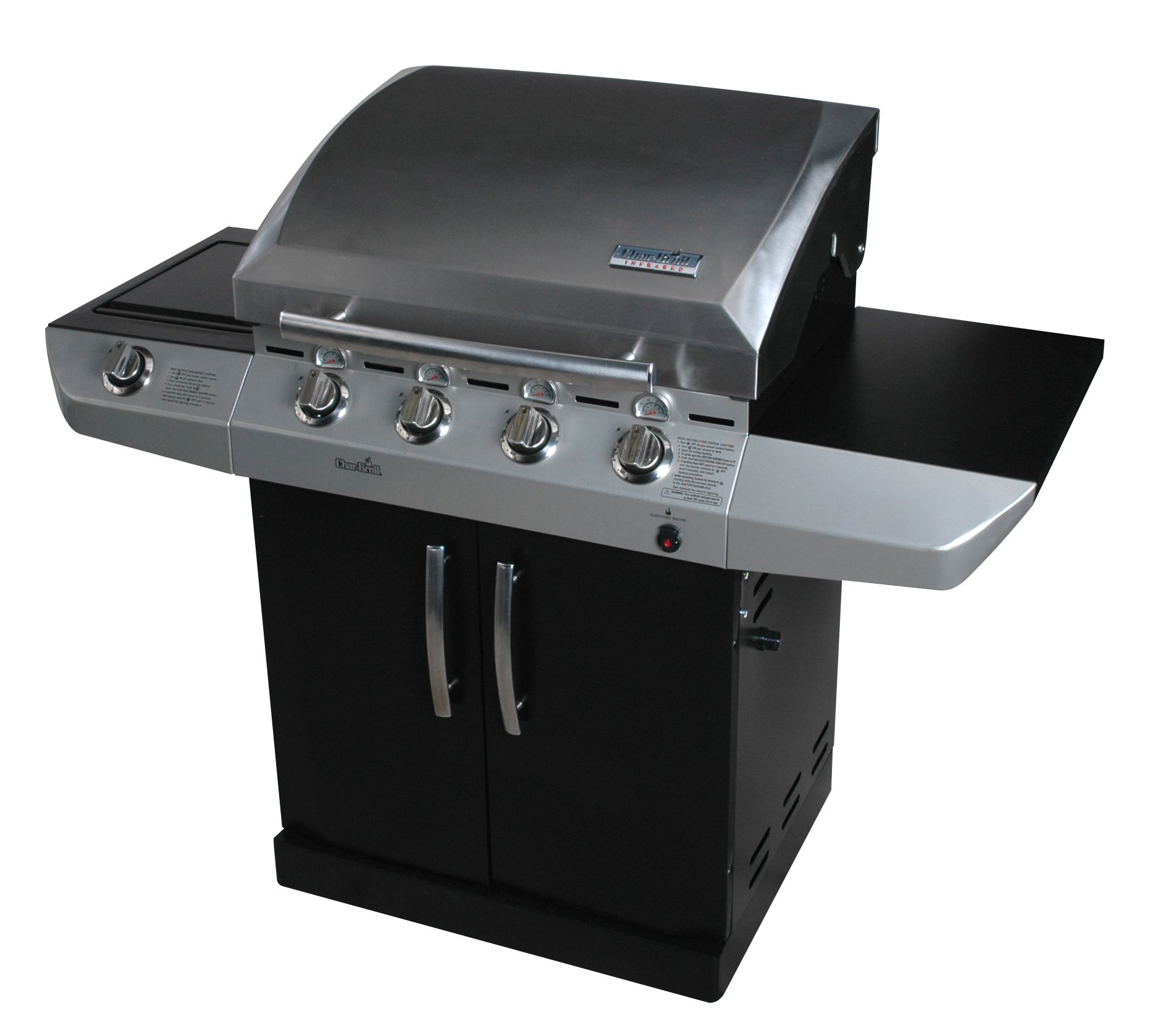 Char-Broil Quantum Infrared 4 Burner Gas Grill with Side Burner