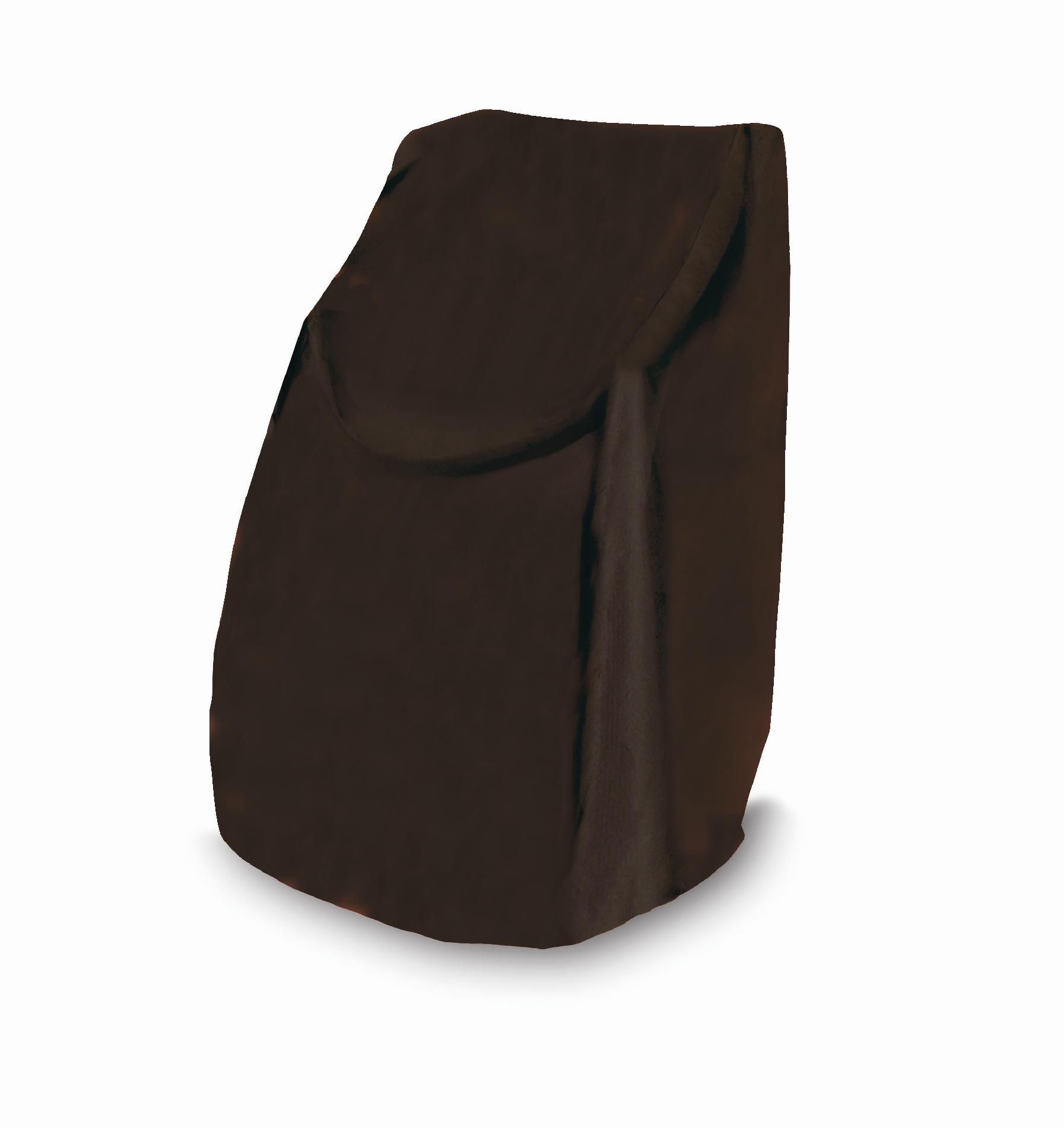 Smart Living 48" High Stack Chair Cover - Chocolate Brown
