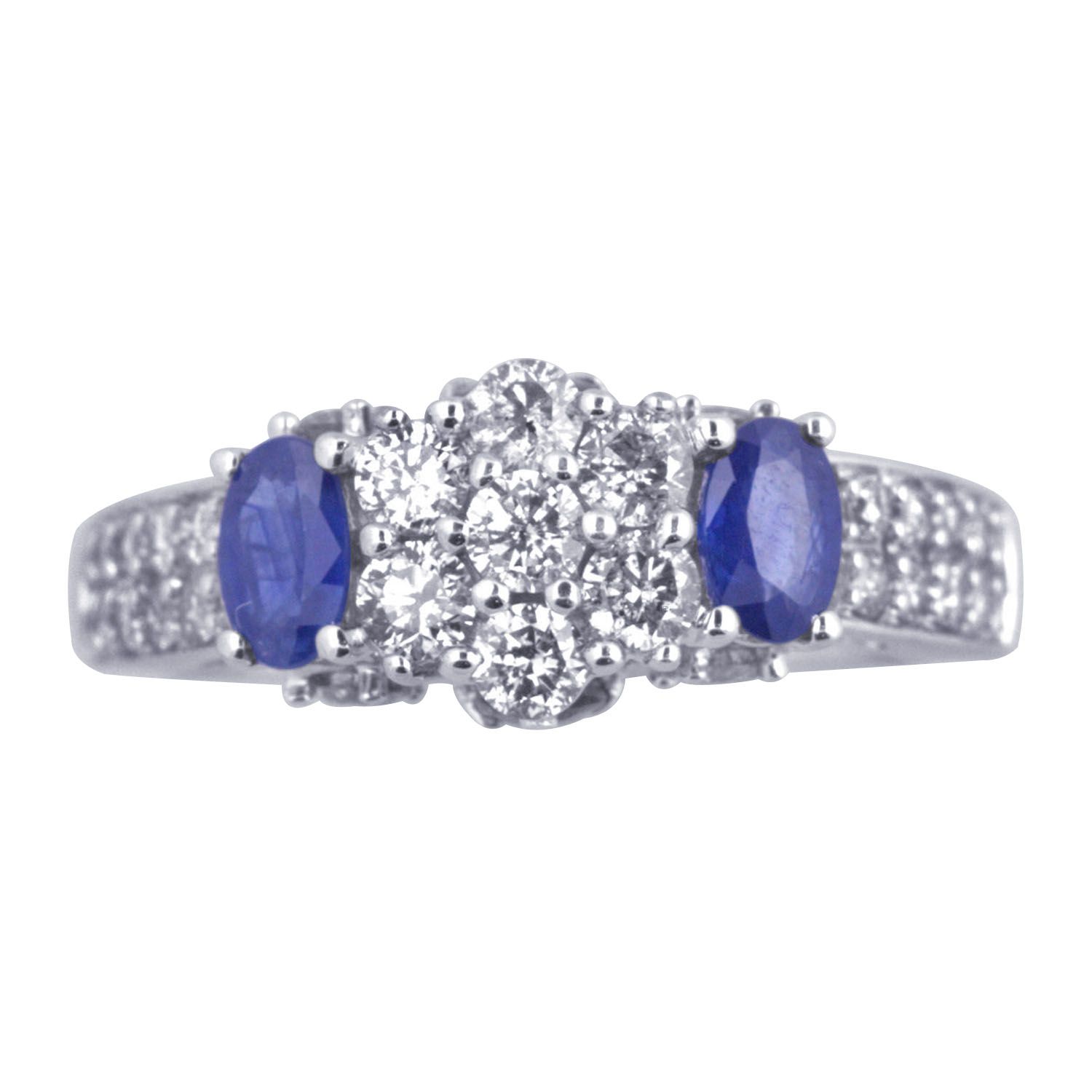 Women's Diamond Sapphire Bridal Ring at Sears.com