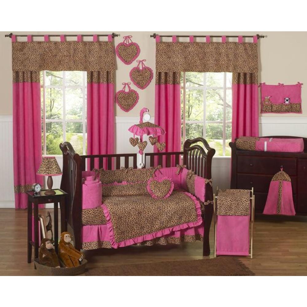 Sweet Jojo Designs Cheetah Pink Collection Decorative Pillow