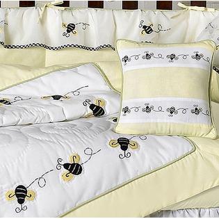 Sweet Jojo Designs Bumble Bee Collection 9pc Crib Bedding Set