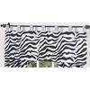 Zebra Purple Collection Window Valance