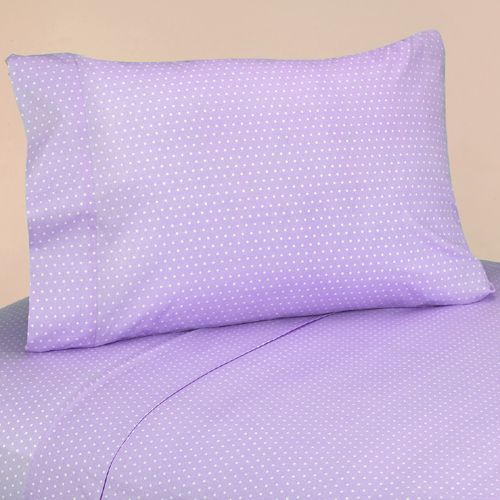 Sweet Jojo Designs Mod Dots Purple Collection Queen Sheet Set at Kmart.com