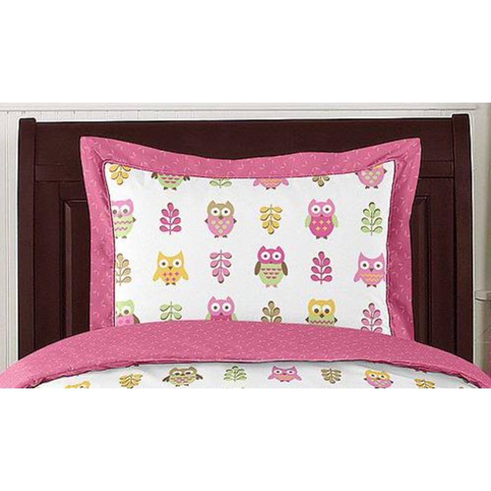 Sweet Jojo Designs Owl Collection 3pc Full/Queen Bedding Set