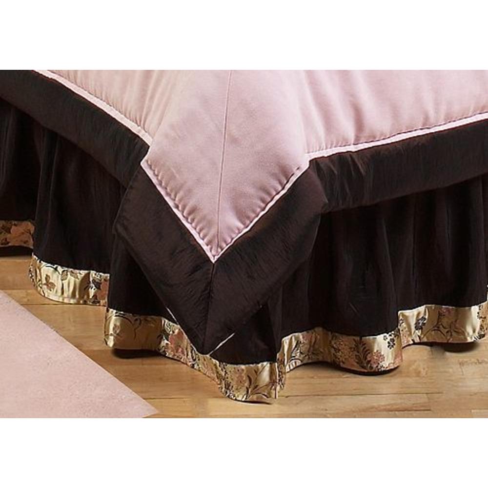 Sweet Jojo Designs Abby Rose Collection Queen Bed Skirt