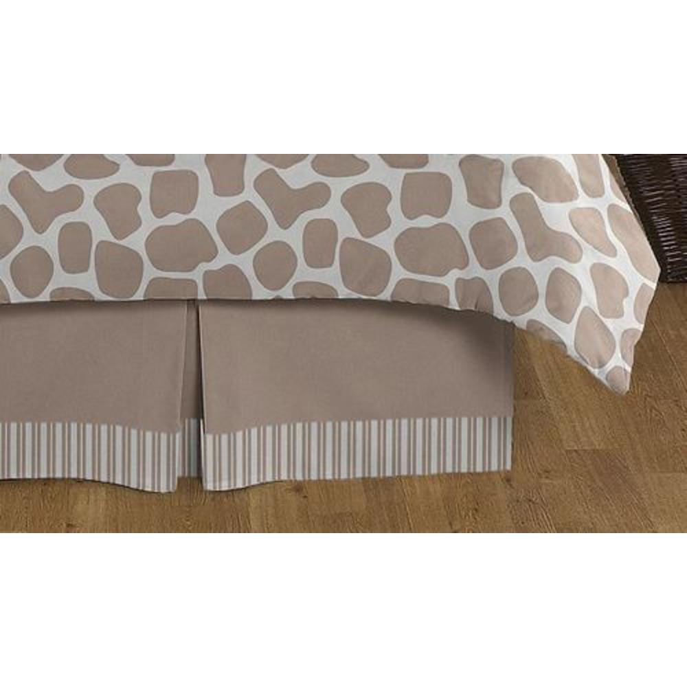 Sweet Jojo Designs Giraffe Collection Queen Bed Skirt