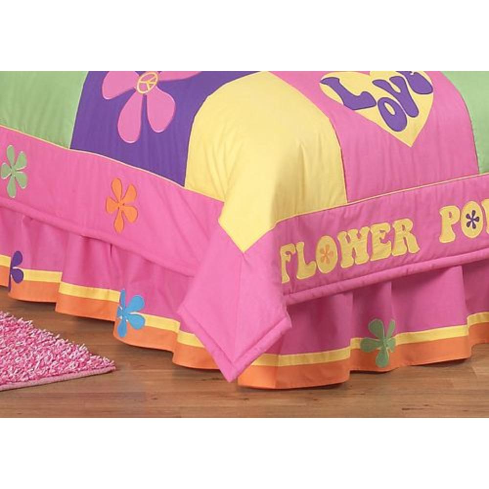Sweet Jojo Designs Groovy Collection 3pc Full/Queen Bedding Set