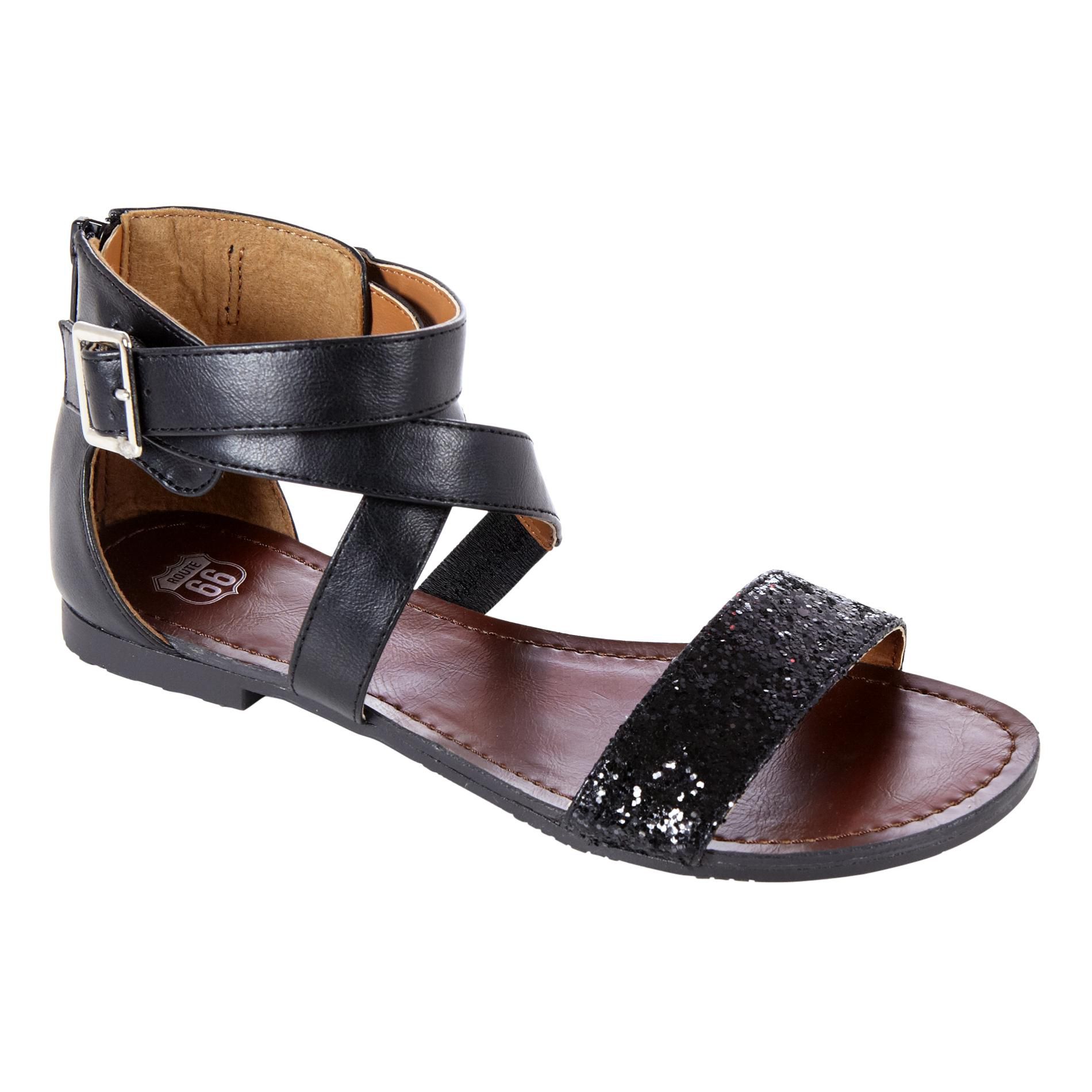 Route 66 Women's Sandal Medea - Black at Kmart.com