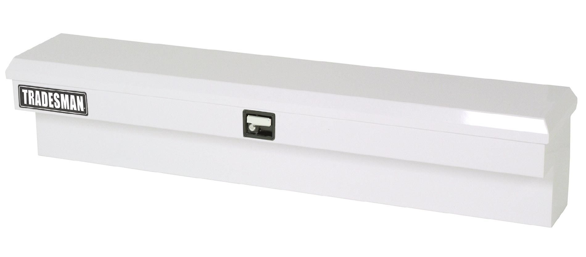 Tradesman TST700 70-Inch 22-Gauge Steel Single Lid Side Mount Box  White