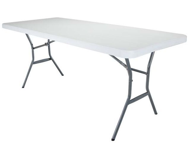 Fold In Half Table 6ft Rearrange Easily with Kmart