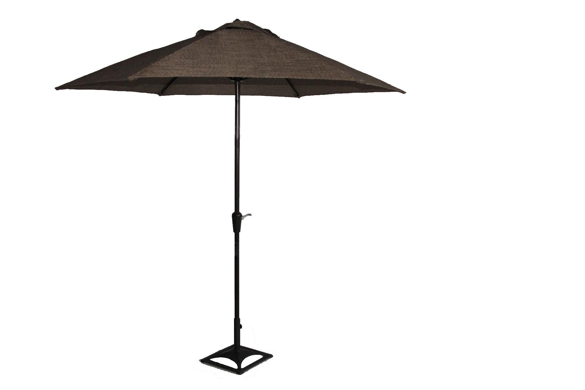 Garden Oasis Owens 9ft Umbrella Brown
