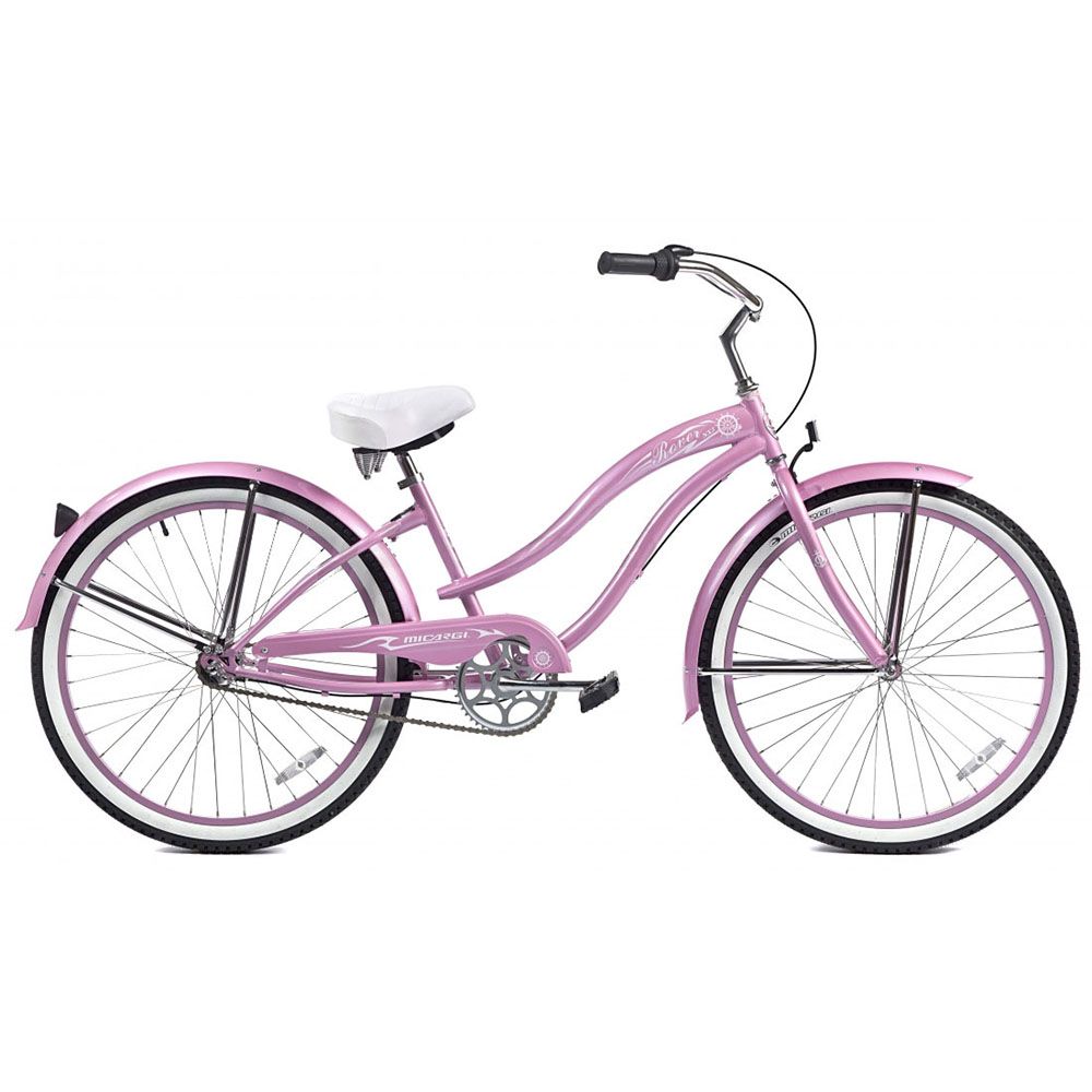 Micargi Pink Rover NX3 Beach Cruiser Female