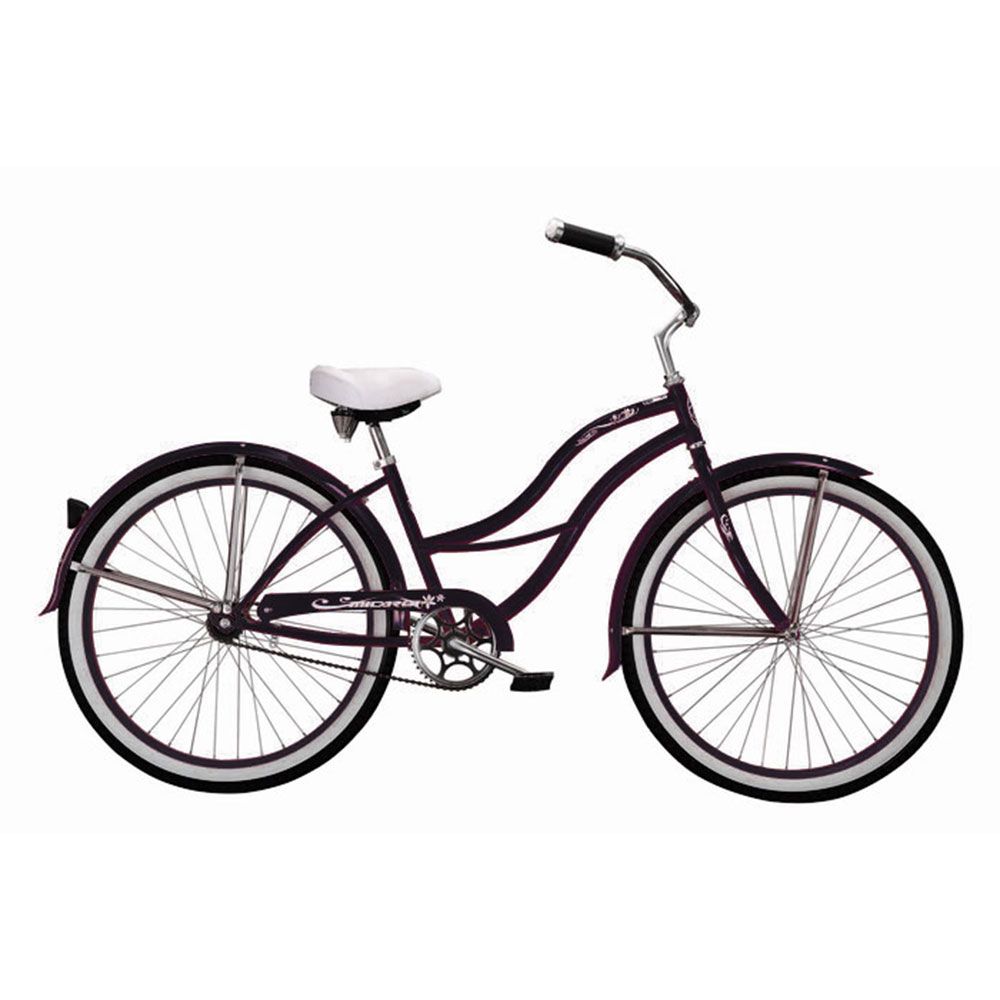 Micargi Black Tahiti Beach Cruiser Female Bike