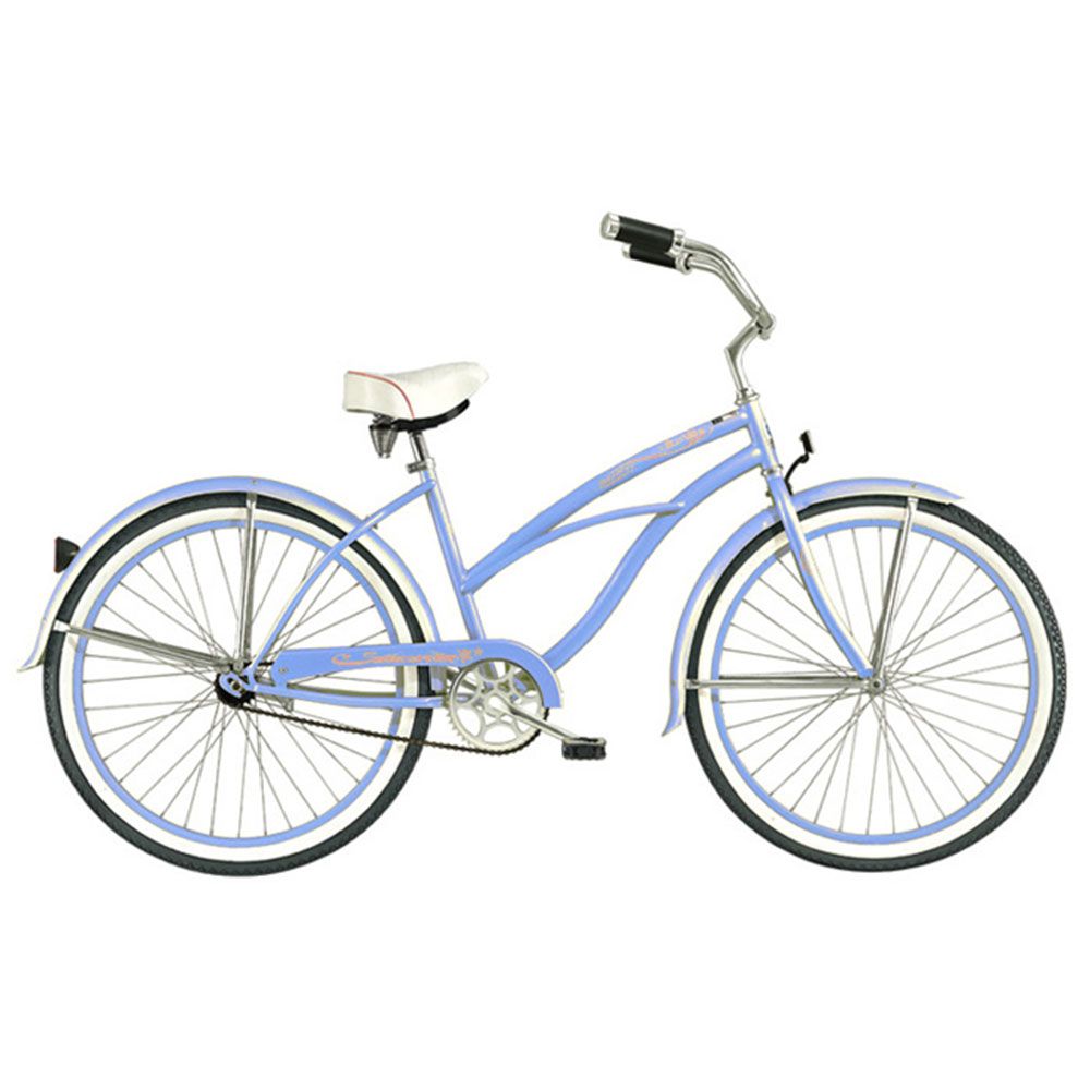 Micargi Baby Blue Tahiti Beach Cruiser Female Bike
