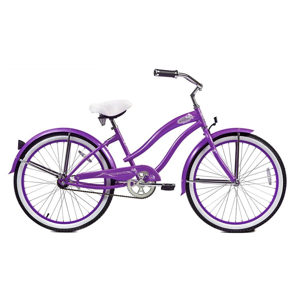Micargi Purple Rover 24 Beach Cruiser Female