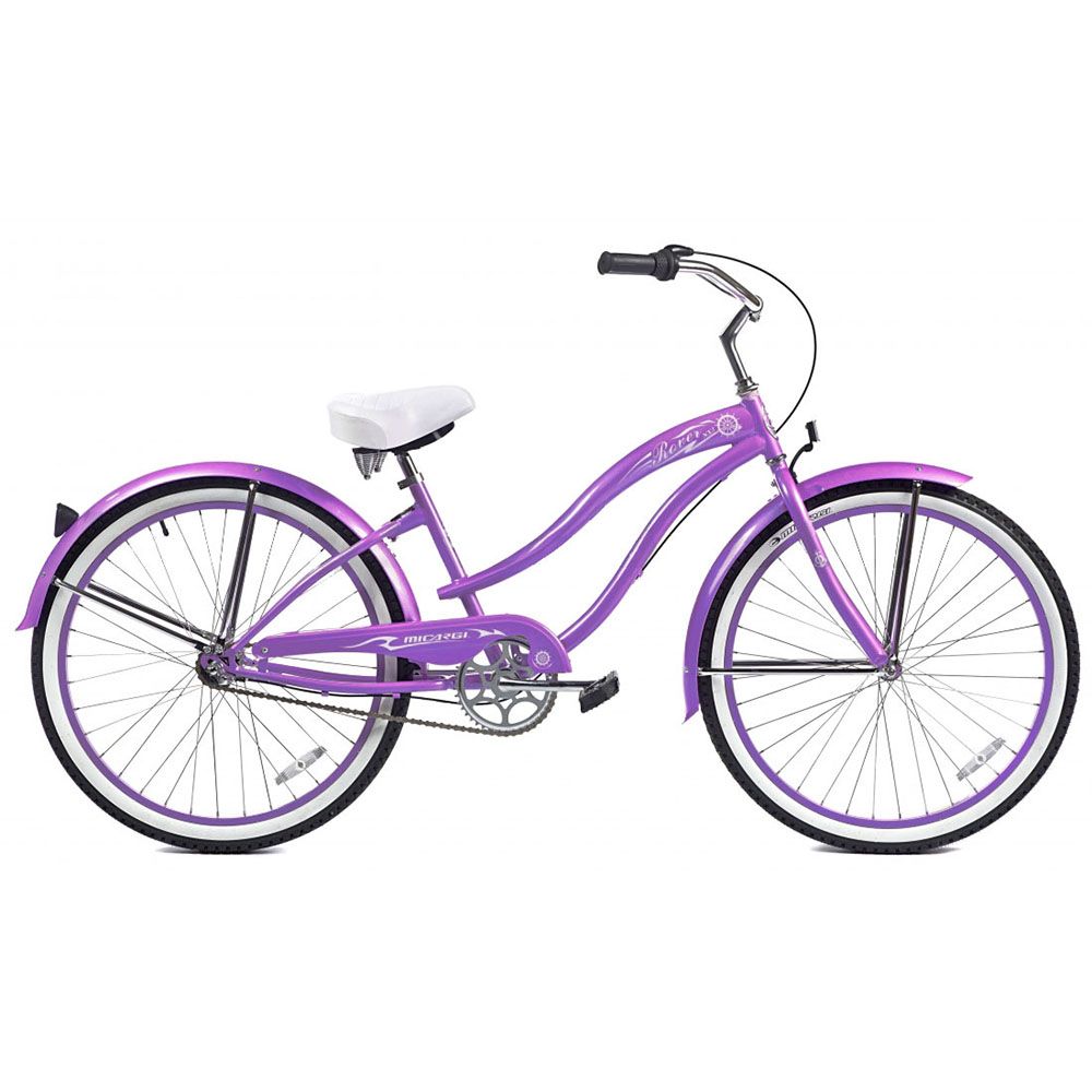 Micargi Purple Rover NX3 Beach Cruiser Fem