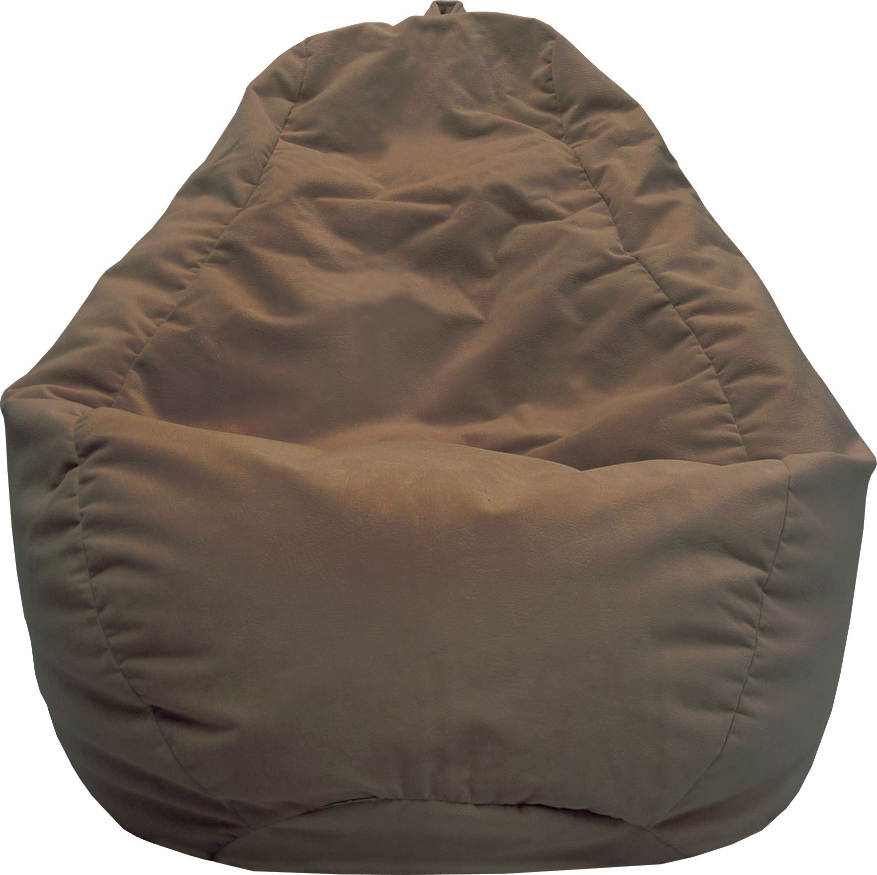 Fashion Large Faux Suede Tear Drop Bean Bag Chair