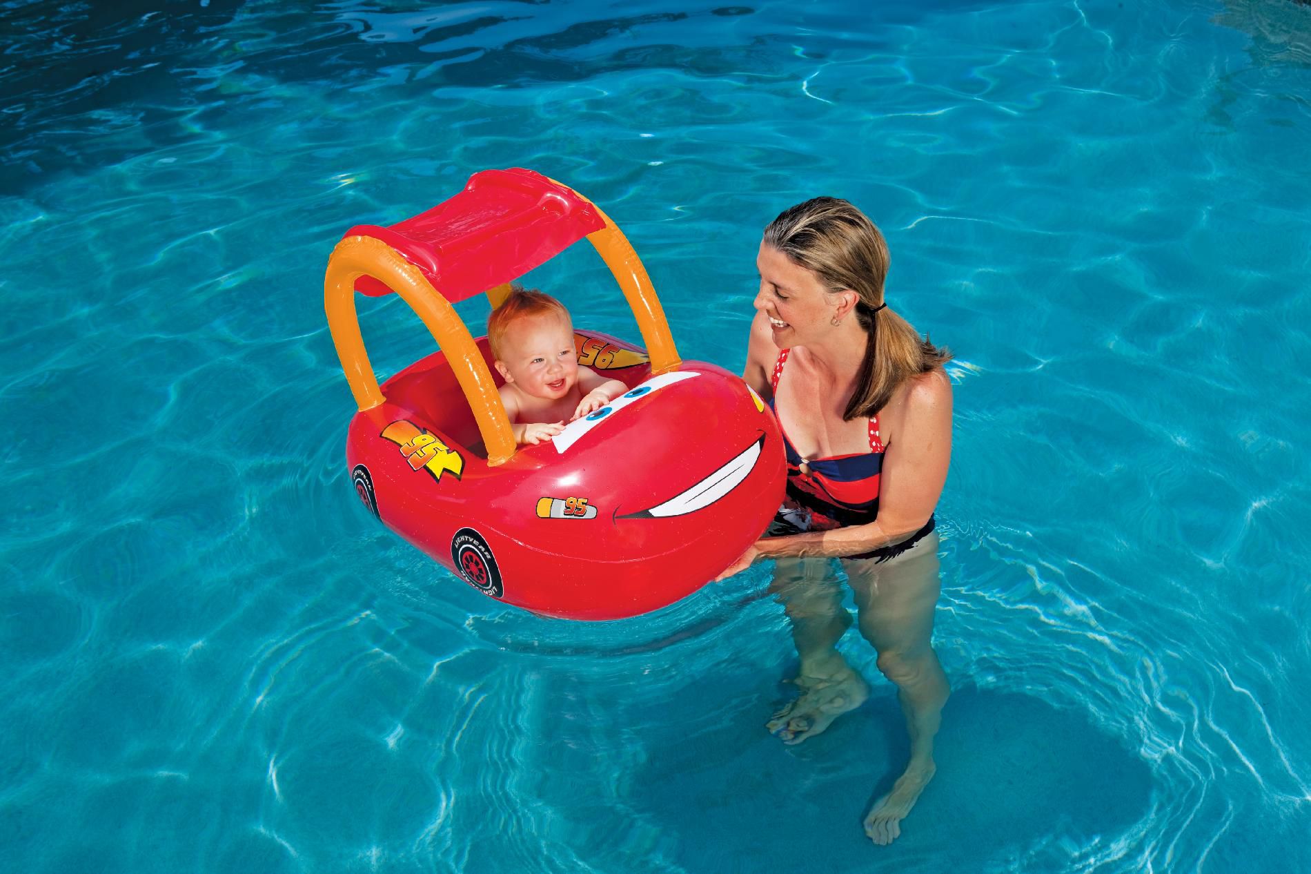 Sun Canopy Baby Float™ - Cars at Kmart.com