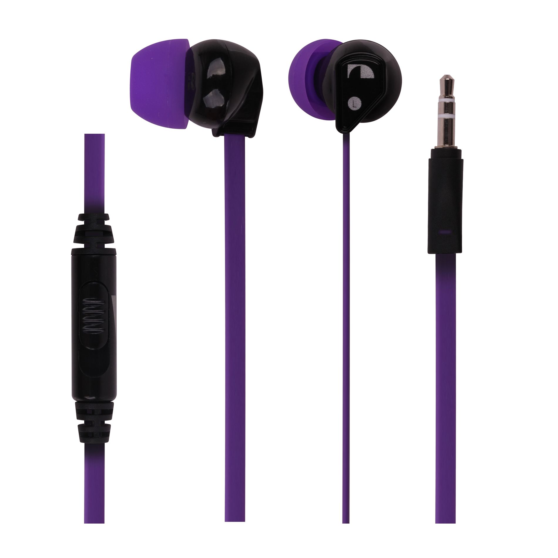Nakamichi Ear Buds w/ Violet and Black Cushions M10VT at Kmart.com
