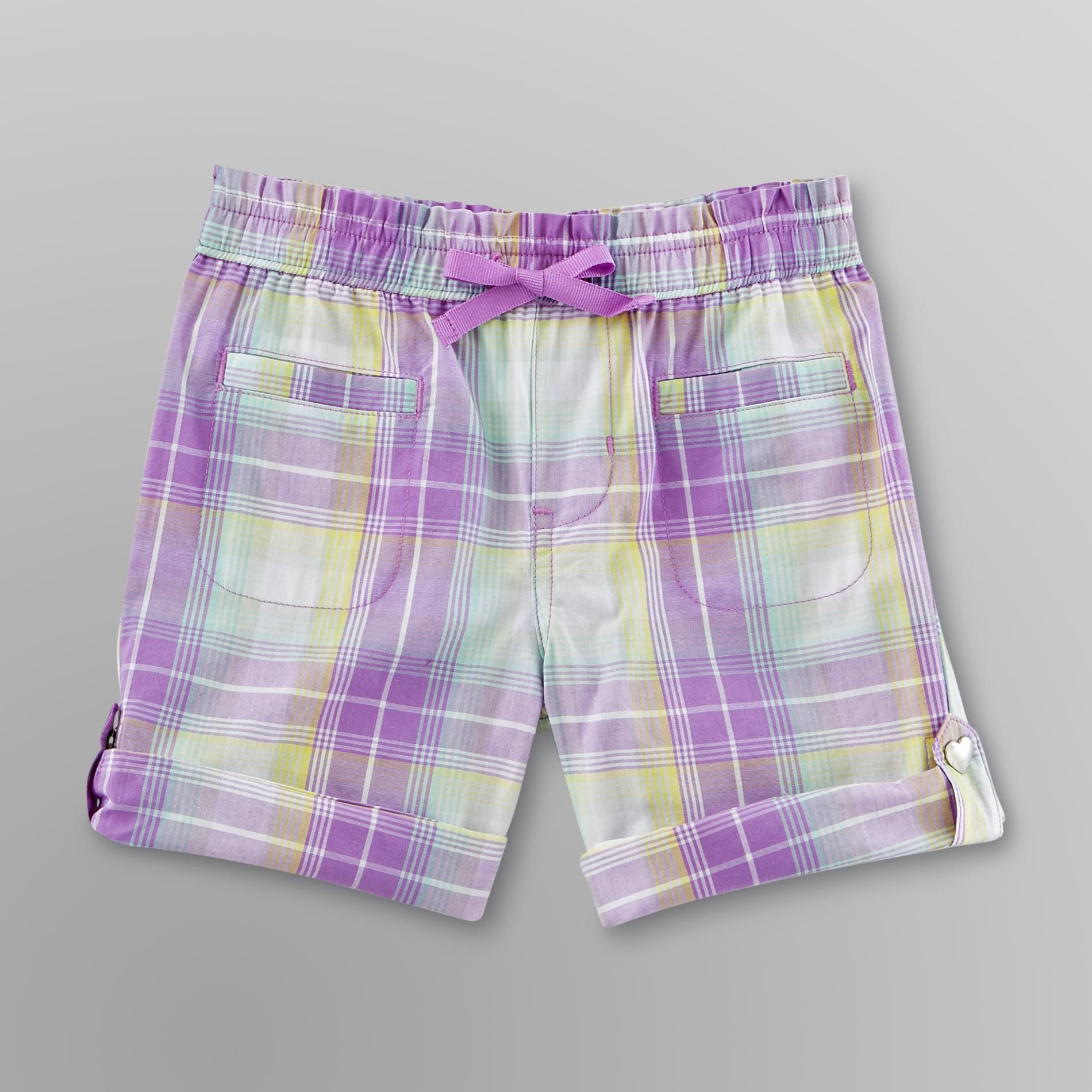 Toughskins Infant & Toddler Girl's Bermuda Shorts - Plaid at Sears.com