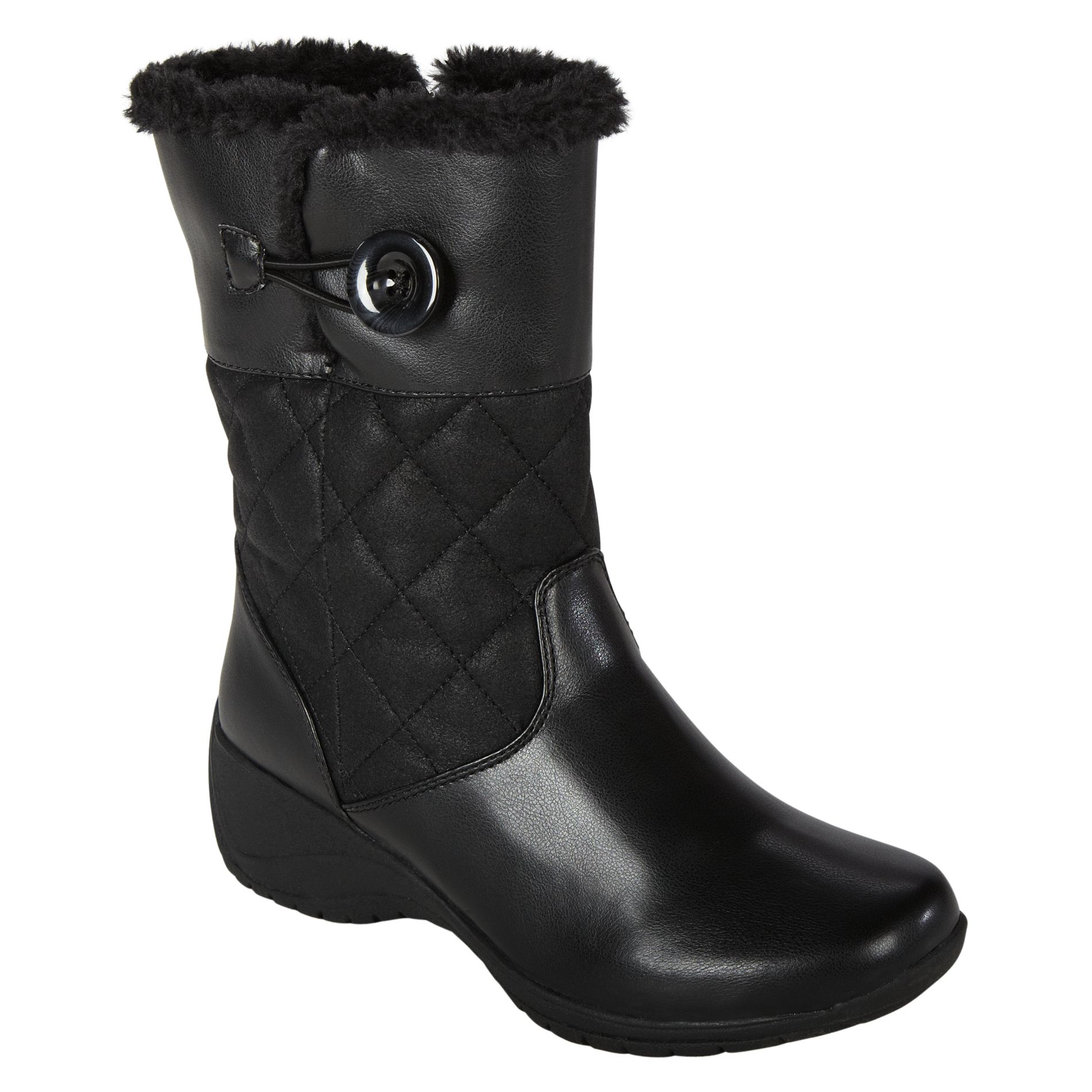Weathermates Women's Winter Boot Drift - Black at Kmart.com