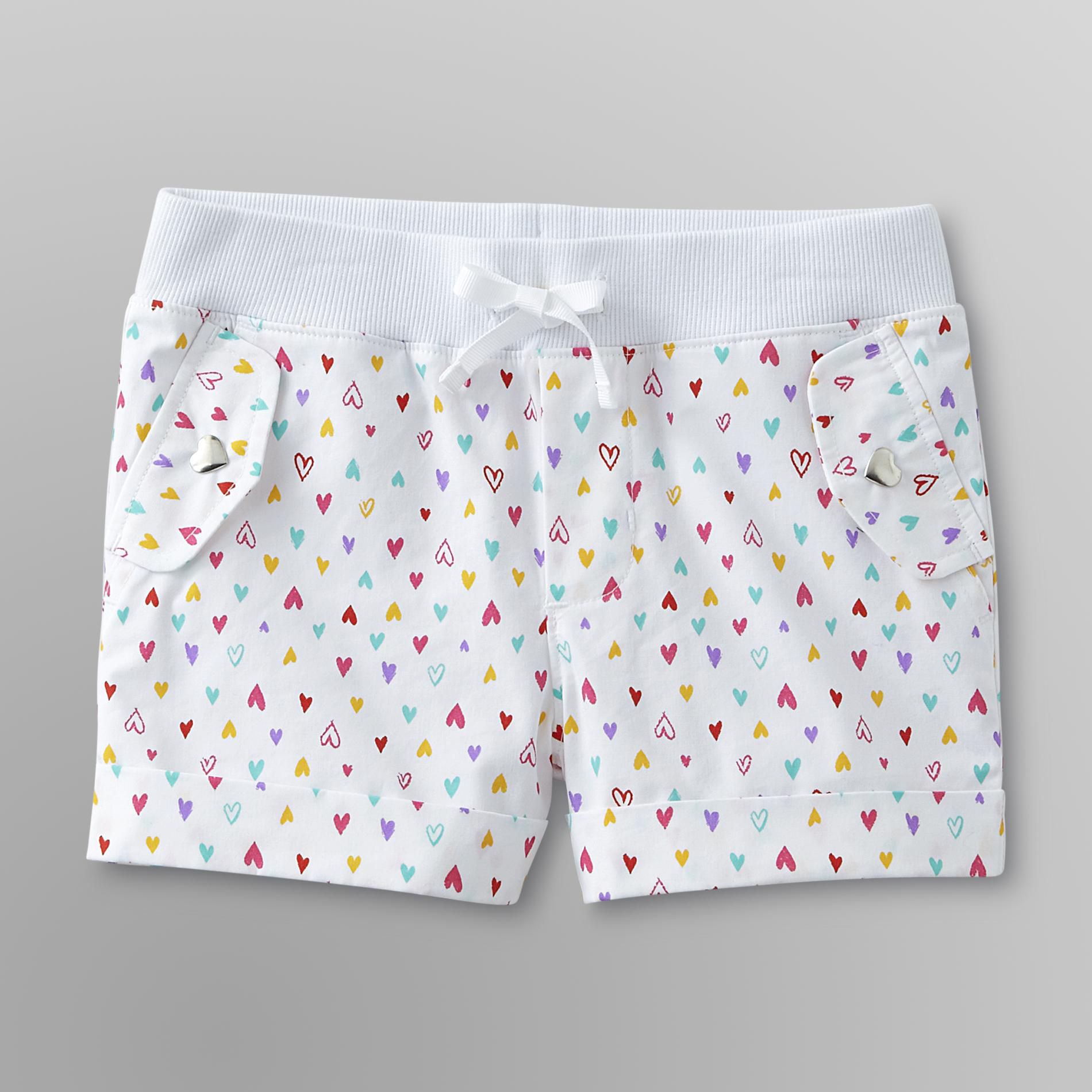 Toughskins Girl's Woven Shorts - Hearts at Sears.com