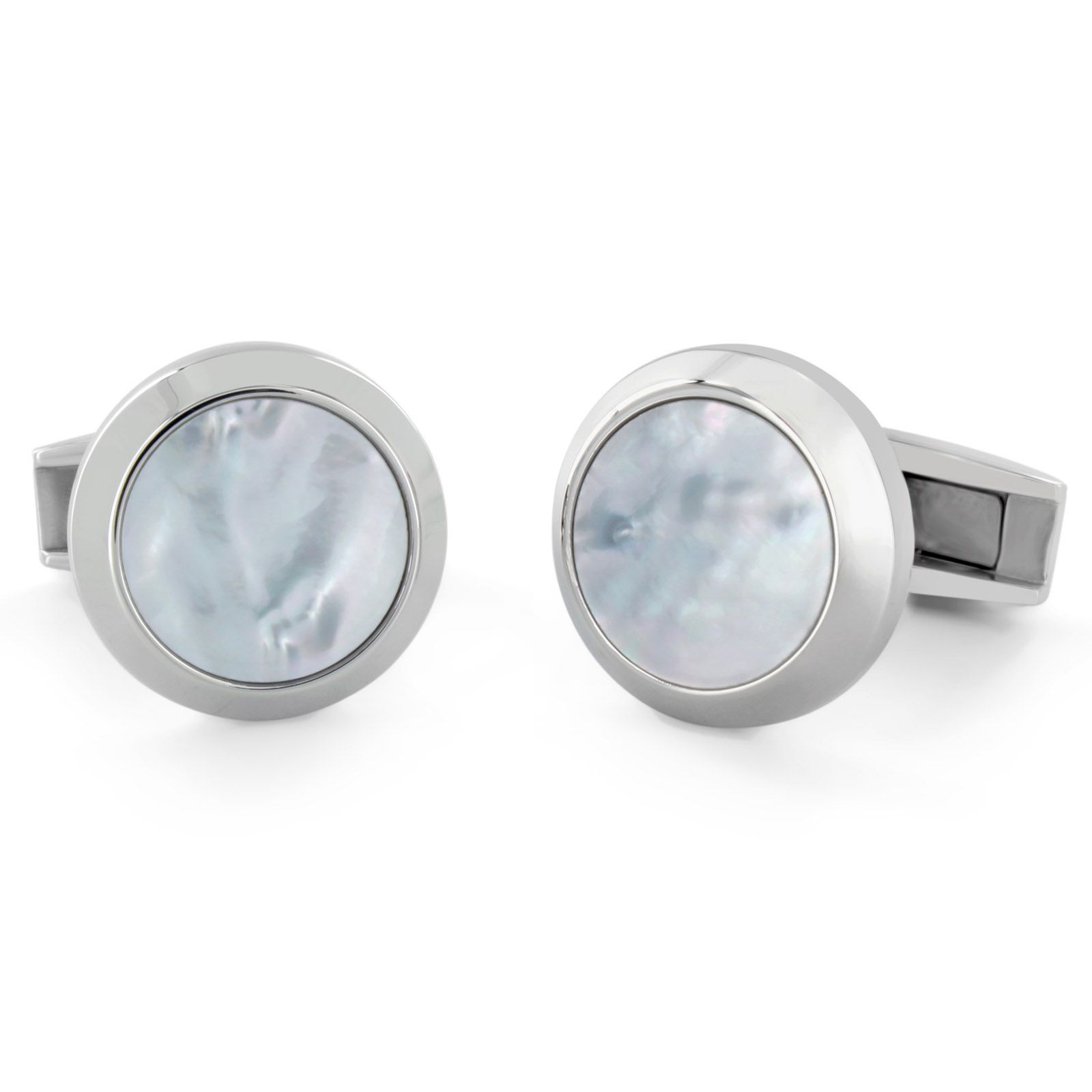 West Coast Jewelry Stainless Steel Mother of Pearl Inlay Cuff Links at Kmart.com